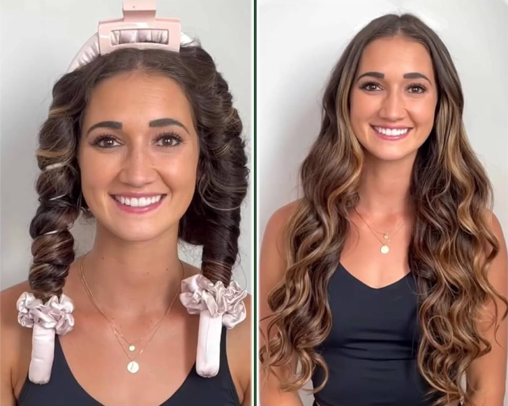 Satenska Traka za Uvijanje Kose