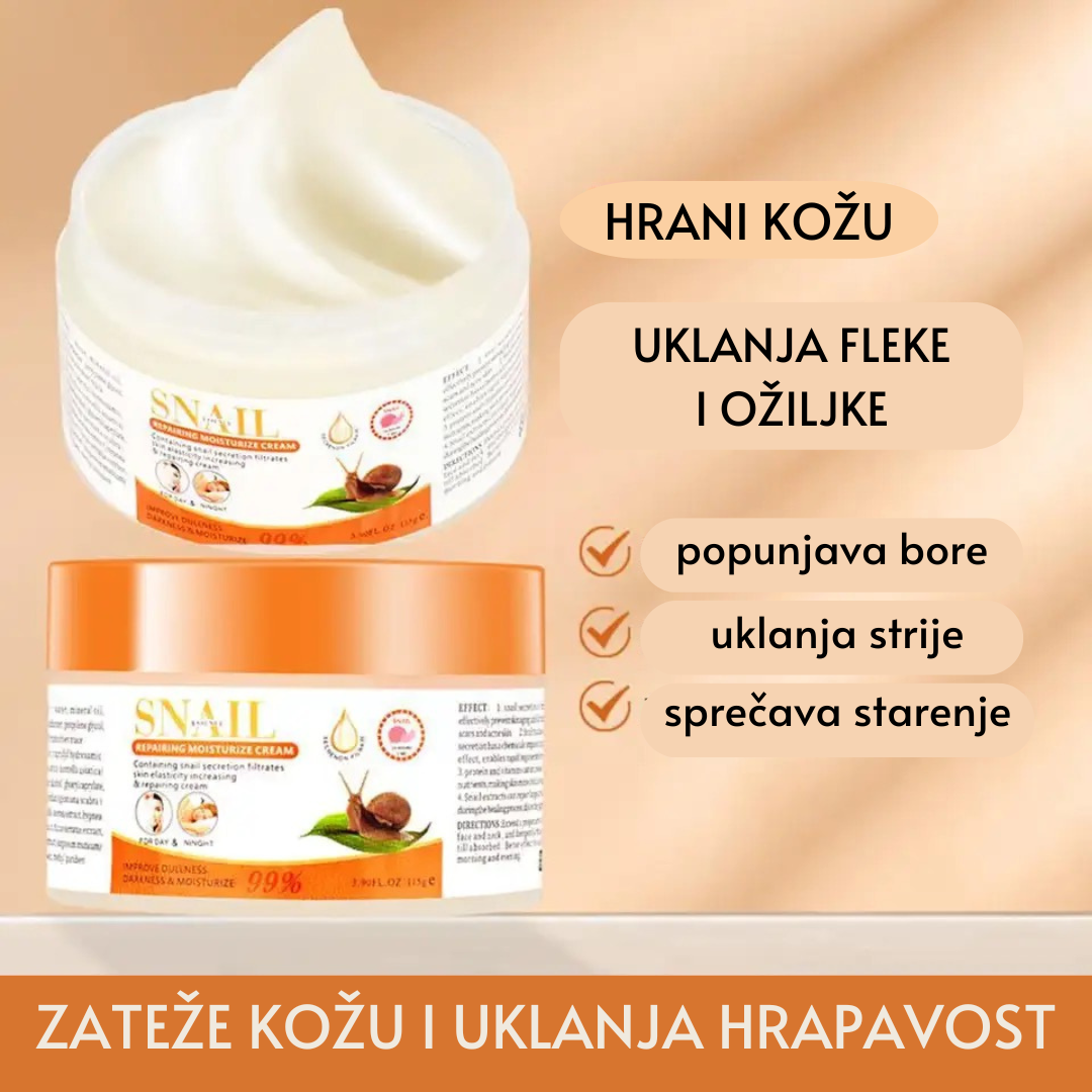 KREMA na bazi PUŽEVE SLUZI