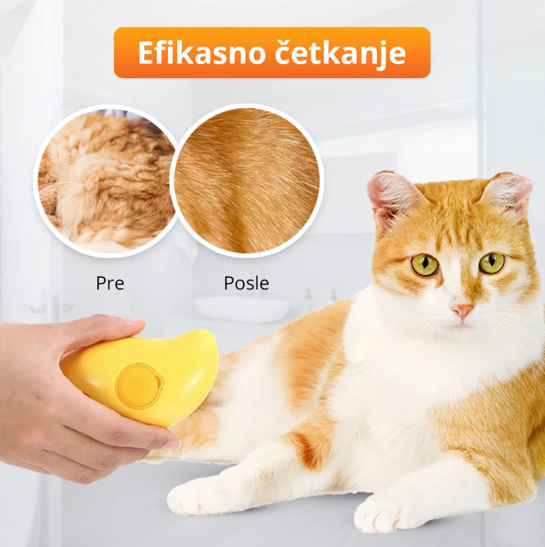 ČETKA ZA KRZNO NA PARU