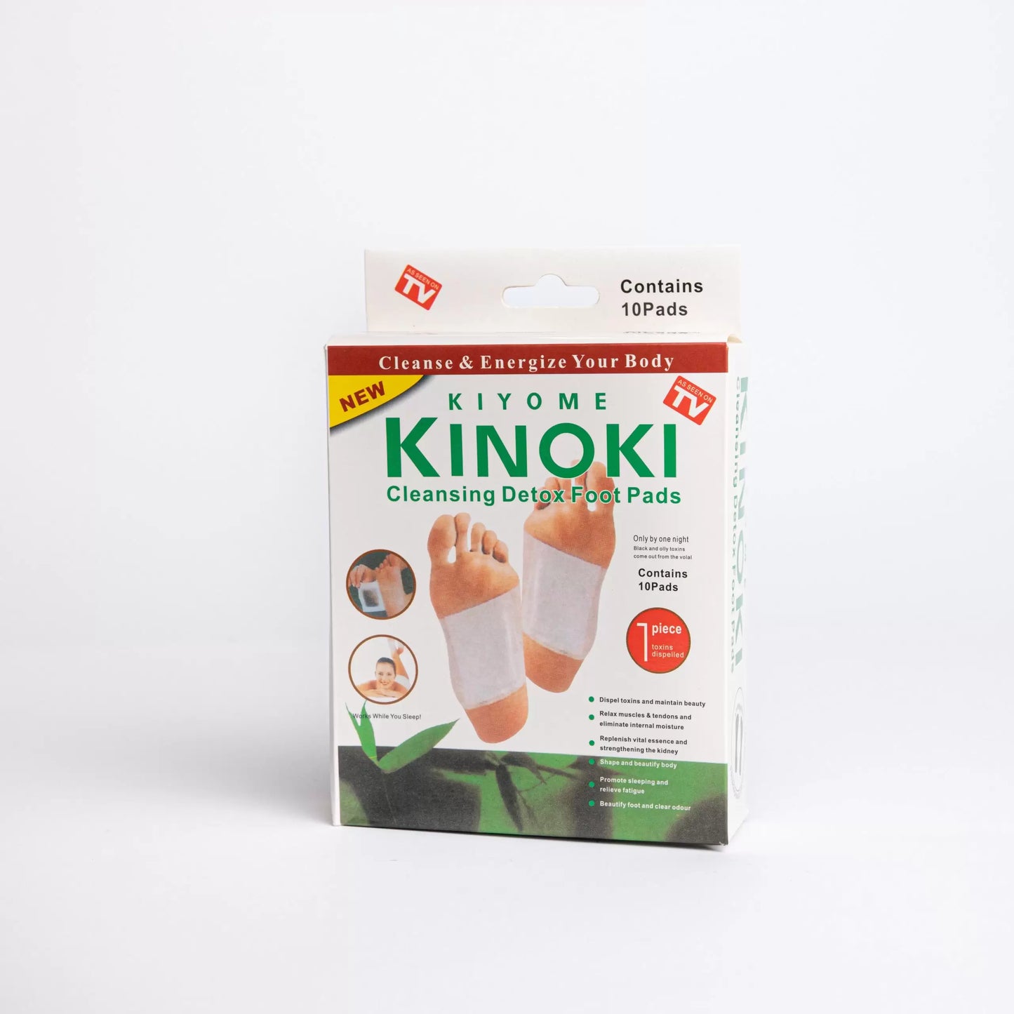 Kinoki flasteri za detoksikaciju organizma - 10 komada